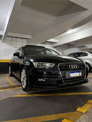 AUDI A3 2.0 TFSI SEDAN AMBITION 16V GASOLINA 4P S-TRONIC AUDI A3 2.0 TFSI SEDAN AMBITION 16V GASOLINA 4P S-TRONIC